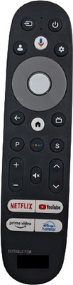 Nij __195300__ Smart LED TV Remote Control Without Voice VU Remote Controller(Black)