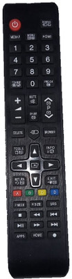 PMRK BEST IN BEST SUITABLE FOR  LED-327 SOURCE SMART TV CHINESE Remote Controller(Black)