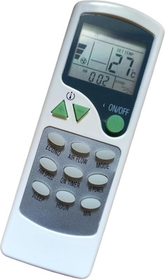 Ehop AC-7_1 ZHLW03 Compatible RemoteControl for  AC with HiPower Function AC-7 Voltas Remote Controller(White)
