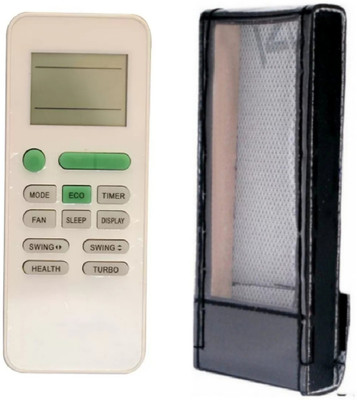 Ethex Remote+Cover Ac Remote compatible for IFB/Lloyd Ac With PU Leather Protective Cover( EXACTLY SAME REMOTE WILL ONLY WORK) Remote Controller(Black)