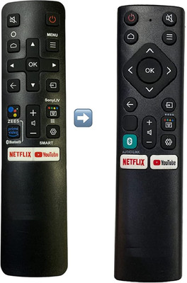 ANM Remote Compatible for Lloyd Smart TV ( Left one will work for Right remote ) EXACT SAME MODEL ONLY Remote Controller(Black)
