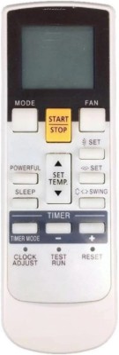 RISHI ENTERPRISES THIS REMOTE IS COMPATIBLE FOR  TURBO AC REMOTE (107A9) O GENRAL Remote Controller(White)