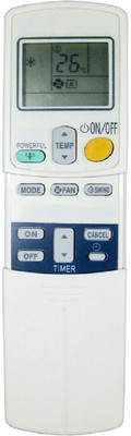 vmps 1 Year Warranty AC-92C AC Remote Compatible for DAIKIN AC Remote Controller(White)