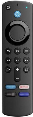 TMX Premium Fire-Stick Remote Compatible with Amzon Alexa Voice FlRE TV Stick 3rd Generation Fire Stick Remote Controller(Black)