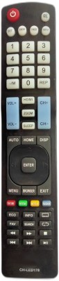 MASE CH.LED-178 Assemble Brands TV Remote Controller(Black)