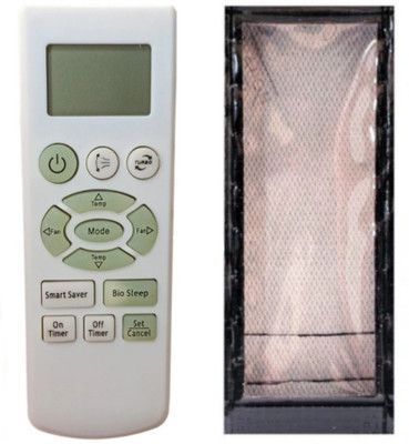 Ethex C-26 Re-58 Remote With cover Replacement for Samsung ac remote (Same remote Only will work) Remote Controller(White)