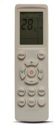 Ethex ® Re-247 Ac Remote compatible for Daikin Ac (Match all functions with your Remote before placing order) ( check all images) Remote Controller(White)