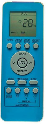 LUNAGARIYA AC Remote No.111, Compatible with  AC Remote Control ONIDA Remote Controller(White)