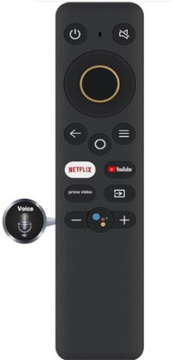 Tke  Smart 4k led tv Remote with Voice (KAA) Realme Remote Controller(Black)