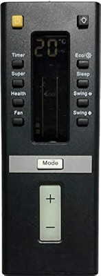 NixGlobal 204 I-FB AC Remote Compatible with IFB 1 / 1.5 / 2 TON AC Remote Controller(Black)