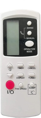 LipiWorld 190 AC Compatible for  Camipro AC Remote Controller(White)
