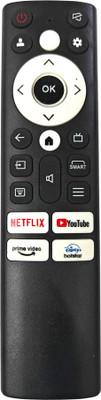 Ehop Compatible Remote control for smart Tv Remote Acer Remote Controller(Black)