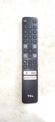 PMRK BEST IN BEST Remote compatible for TCL  LED SMART TV with Voice Command TCL Remote Controller(Black)
