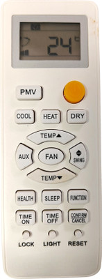 Ehop AC-131B Ac Remote Control for AC Air Conditioners Haier Remote Controller(White)