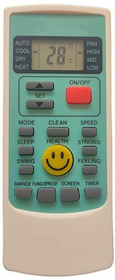 LUNAGARIYA AC Remote No.45A, Compatible with  Remote Control VOLTAS Remote Controller(White)