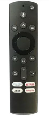 Tke  LED/LCD Smart TV Remote with Voice Control Onida Remote Controller(Black)