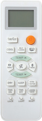 RESORB RE 131A HAIER Compatible for Air conditioner Remote Controller(White)