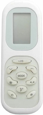 HDF Compatible for Videocon AC (13) Videocon AC Remote Controller(White)