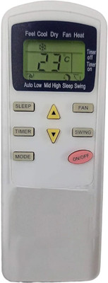 Xpecial 41 VIDE0CON TC-L AC Remote Compatible with TCL / VIDEOCON 1 / 1.5 / 2 TON AC Remote Controller(White)