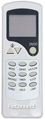 Woniry AC Remote No. 7B, Compatible for  AC Remote Control Reconnect Remote Controller(White)