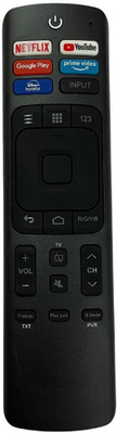 miracles in hand 3 REMOTE COMPATIBLE FOR LED TV MODEL:ERF3R69H (NON-VOICE) HISENSE Remote Controller(Black)
