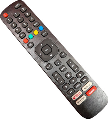 Ehop remote control for Smart TV with youtube netflix Amstrad Remote Controller(Black)