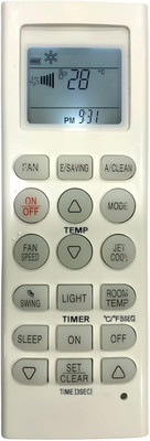 TIZOQ Remote Control No.36 Compatible/Replacement for LG AC (with Backlight) Remote Controller(Please Match The Image with Your Old Remote - White)