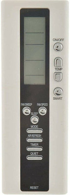 NixGlobal 119A AC Remote Compatible with BLUESTAR AC Remote Controller(White)