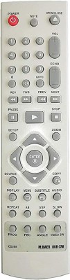 TVE CD208 868-SW DVD Player Remote Control Moserbaer Remote Controller(Grey)