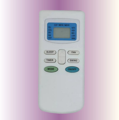 Ethex AC REMOTE 17 Timer AC Remote Control Compatible for  AC Remote Intex Remote Controller(white&black)