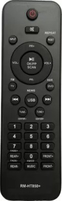 HDF Pairing Compatible for  Home Theater System - RM-HT850+ Philips Remote Controller(Black)