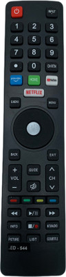 Xpecial LED544 Remote Compatible with BUSH 4K SMART LED LCD TV Remote Controller(Black)