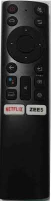 Kritex Remote Compatible for Nokia Smart TV Remote (Without Voice) Remote Controller(Black)