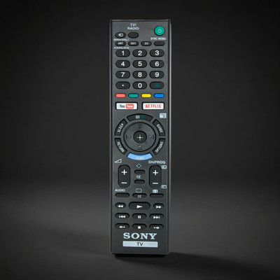 Narayan enterprises Remote Compatible with  Tv Sony Remote Controller(Black)