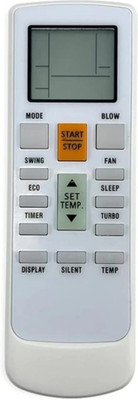 Kritex NO.231A AC Remote Compatible for GODREJ AC Remote Control Remote Controller(White)
