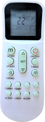 ERNIL AC Remote Compatible for Lloyd/Bluestar/Godrej Eon AC 125 ( Please Match The Image with Your Old Remote ) Remote Controller(White)