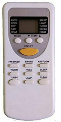 Ethex ® Re-49 Remote compatible Lloyd/Voltas/Videocon/Cruise/Akai/Micromax/ Ac Remote (Match all functions with your Remote before placing order) Remote Controller(White)