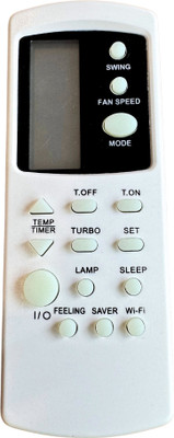 MechFox AC Remote Air Conditioner Remote Compatible with AC Remote Control |AC-31B| VOLTAS (WiFi Function) Remote Controller(White)