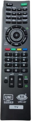 ERHIndia Compatible and Suitable Remote for Panasonic Smart TV LCD/LED Remote Sony Remote Controller(Black)
