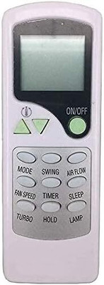 NixGlobal 7B V0LTAS AC Remote Compatible with VOLTAS 1 / 1.5 / 2 TON AC Remote Controller(White)