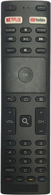 miracles in hand MIHMRQ REMOTE CONTROL COMPATIBLE WITH LED TV REMOTE (NETFLIX) MARQ Remote Controller(Black)
