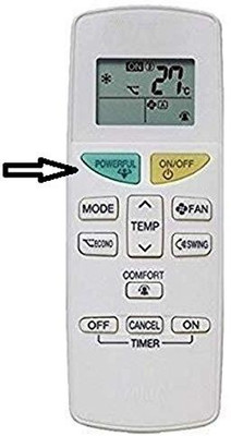 LUNAGARIYA AC Remote No.132B, Compatible with  AC Remote Control DAIKIN Remote Controller(White)