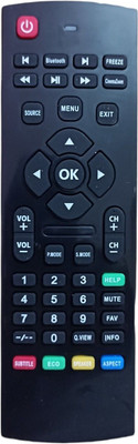 RE I conic /croma i Conic Led Tv Remote Controller(Black)