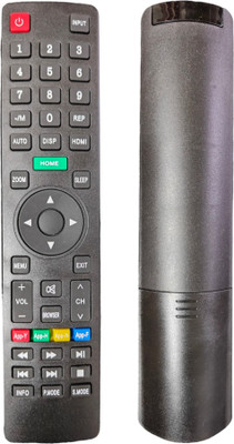 Ehop Compatible Remote control for Smart LED Android TV IWIS Remote Controller(Black)