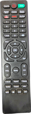 Ehop Compatible Remote control for BPL ,AKAI AKLT32S-FL1Y9M, SH4007 Intex Remote Controller(Black)