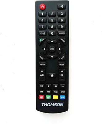 Gezok Thomson TV Remote  LED TV COMPATIBLE REMOTE THOMSON Remote Controller(Black)