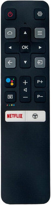 Tech Vibes RC 802V  TV REMOTE RC802V TCL Remote Controller(Black)