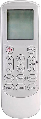 Rohit Electronics Remote Control Compatible with  i Feel AC (191A) Onida Remote Controller(White)