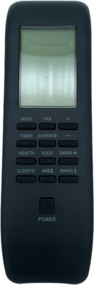 NixGlobal 273 AC Remote Compatible with IFB 1 / 1.5 / 2 TON AC Remote Controller(Black)