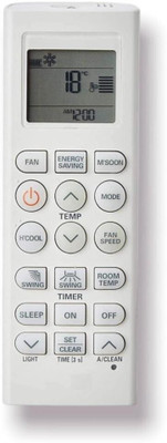 miracles in hand MIH36I AC REMOTE COMPATIBLE WITH (DOUBLE SWING) LG Remote Controller(White)